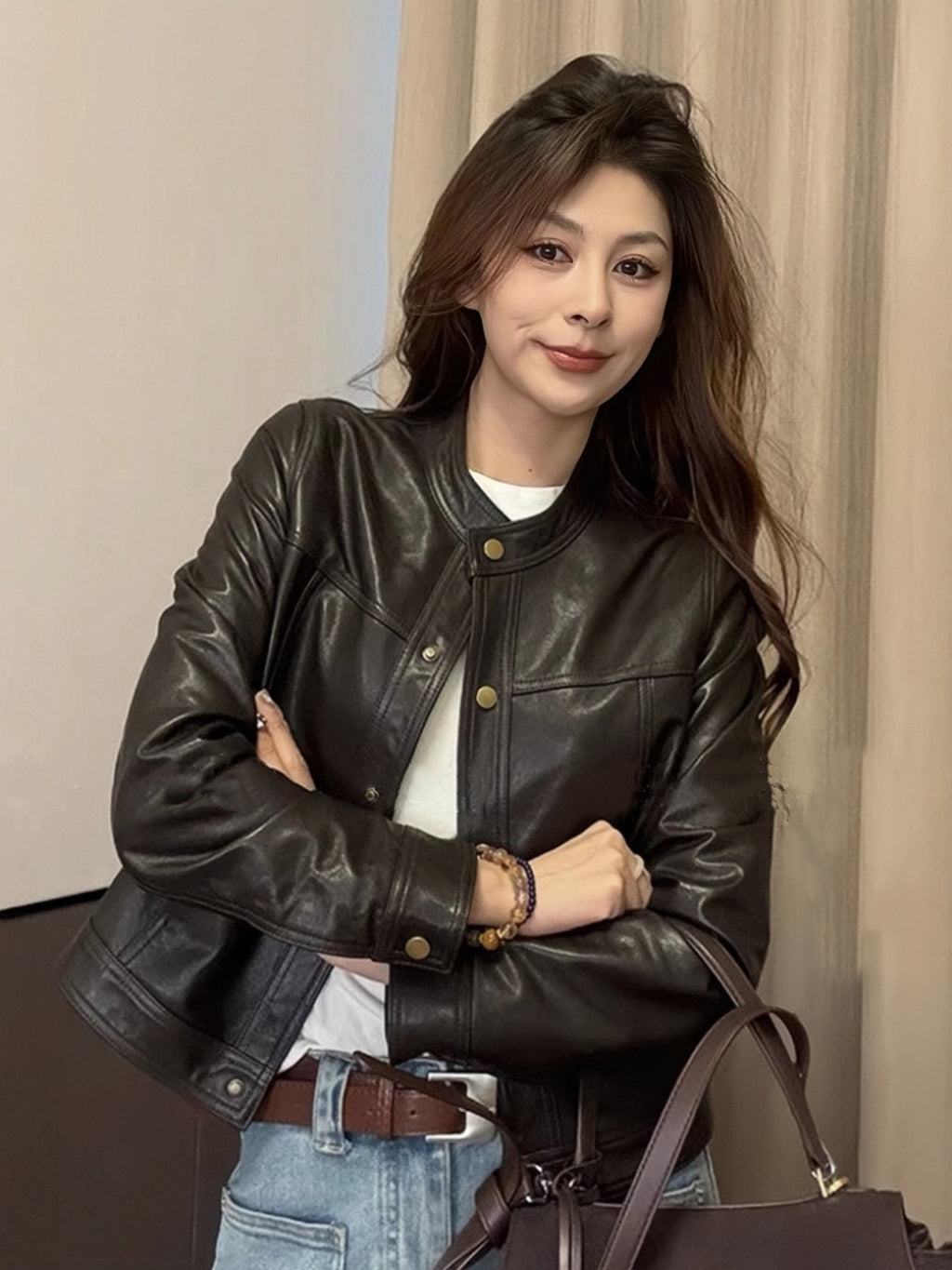 Womens Leather Jacket