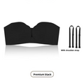 Front Clasp Strapless Invisible Push Up Bra