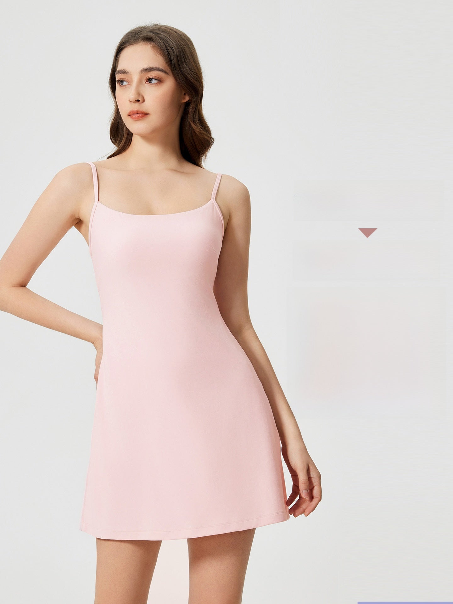 Womens Backless Sling Dress